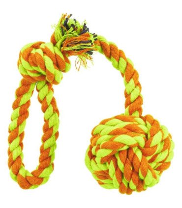Cuerda con Pelota de algodón y asa