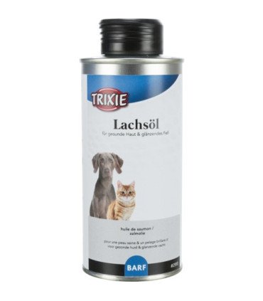 Aceite de Salmón para mascotas saludables