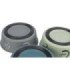 Comedero de acero inoxidable con base antideslizante