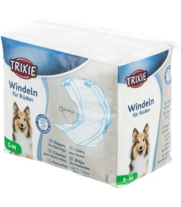 Pañales machos para perros, 12 unidades
