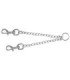 Acoplador Metal Cromado para conexiones robustas