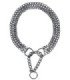 Collar Metal Cromado con Sistema Antitensión