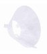 Collar veterinario ajustable y transparente