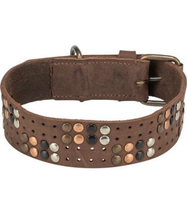 Rustic Collar con remaches