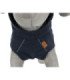 Impermeable Husum azul con reflectantes