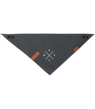 Pañuelo gris con detalles de remaches de BE NORDIC