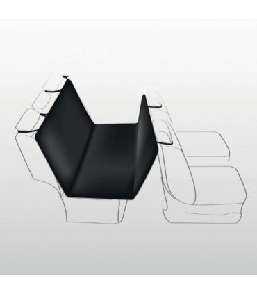 Funda de asiento para mascotas en felpa y nylon