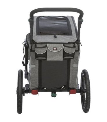 Remolque para bicicleta con accesorios y protección