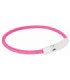 Collar Flash USB con luz rosa y adaptable
