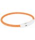 Collar luminoso USB duradero y resistente al agua