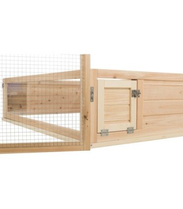 Recinto interior en madera, fácil de desmontar