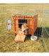 Casita resistente y fácil de limpiar para pequeños mamíferos