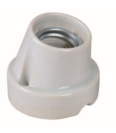 Set portalampara ceramica ProSocket, inclinado - h
