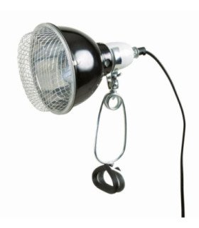 portalampara con rejillas - 100 W: ø 14/17 cm