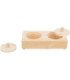 Caja de snacks en madera para ninfas