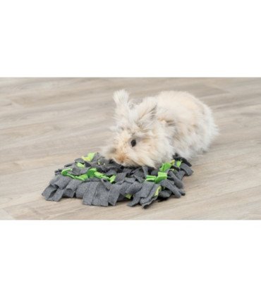 Alfombra para Olfatear con borlas y bandeja extraíble