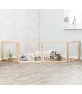 Recinto interior para conejos, modular y ampliable