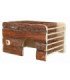 Casita Ila en madera natural para pequeños animales