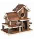 Casita de madera saludable para mascotas pequeñas