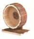 Rueda de ejercicios de madera para mascotas