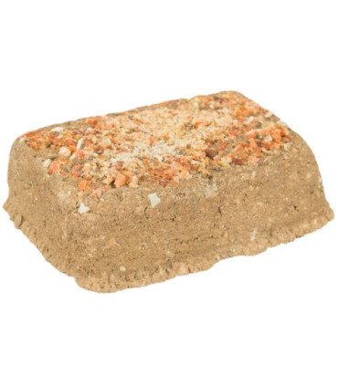 Piedra de arcilla con zanahoria