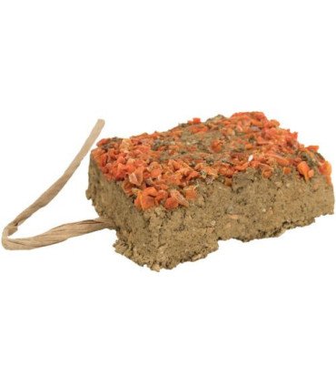 Piedra de arcilla con zanahoria