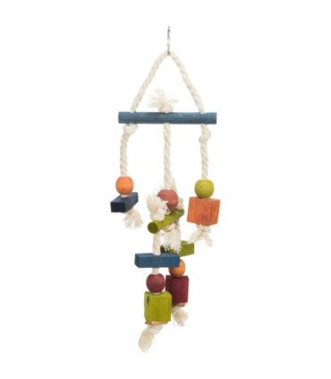 Juguete de Madera en Cuerda