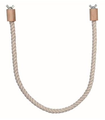Percha de cuerda resistente y versátil