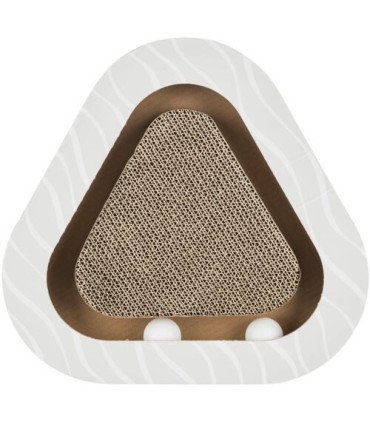 Rascadora en imitación madera con bolas
