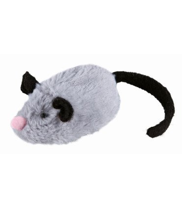 Ratón de felpa activo para gatos
