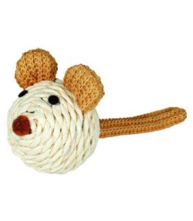 Ratón de Tela con Sonajero - Juego y Estimulación