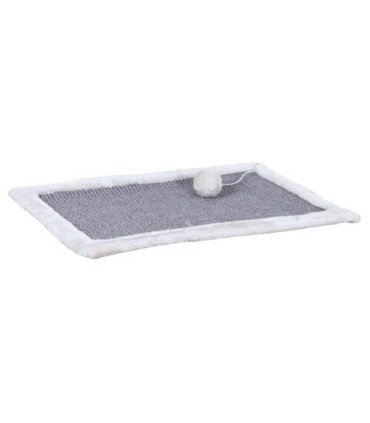 Alfombrilla rascadora con juguete y cuerda