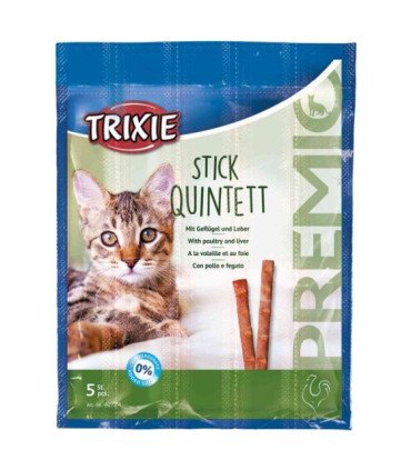 Premio Quadro Sticks: snack premium para mascotas