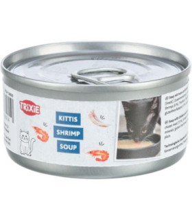 Snack líquido con pollo y gambas, 80 g
