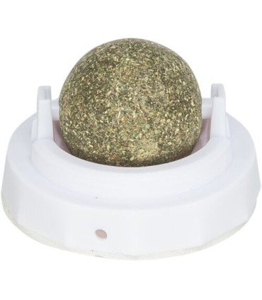Pelota de matatabi con soporte auto-adhesivo