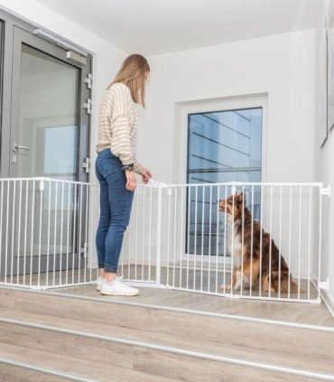 Barrera para Perros con Puerta
