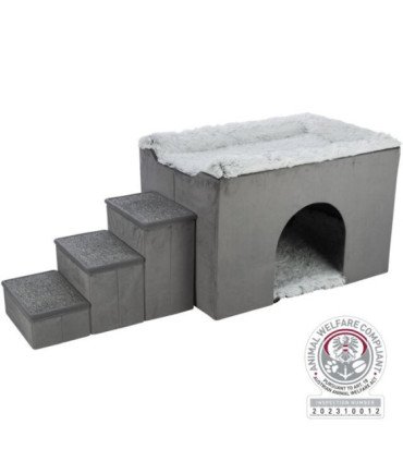 Cueva Harvey con escaleras