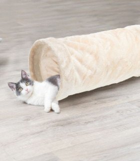 Túnel de Juego Beige para mascotas