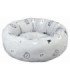Cama Mimi con funda felpa reversible y antideslizante