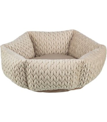 Cama Livia de terciopelo y poliéster