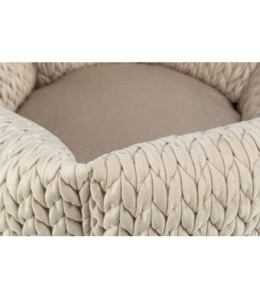 Cama Livia de terciopelo y poliéster