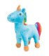 Unicornio felpa con sonido, tamaño 25 cm