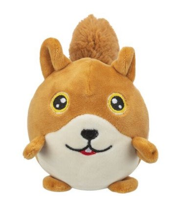 Juguete para perros Ardilla de felpa suave de 13cm