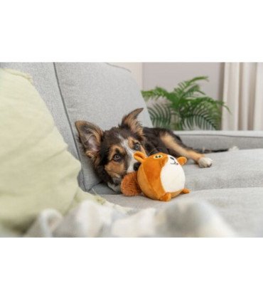 Juguete para perros Ardilla de felpa suave de 13cm