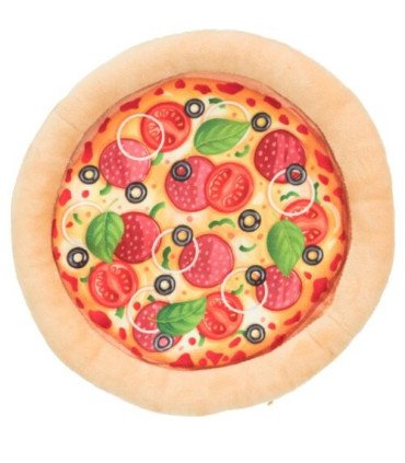 Felpa Pizza suave poliéster 26 cm