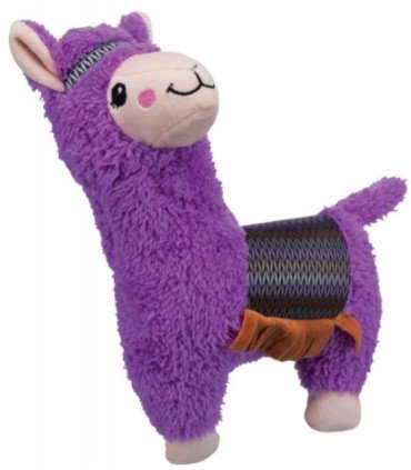 Juguete para perros Alpaca, felpa suave y divertido