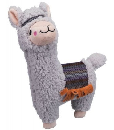 Juguete para perros Alpaca, felpa suave y divertido