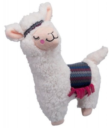 Juguete para perros Alpaca, felpa suave y divertido