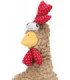 Felpa suave Gallo de 60cm con papel crunch