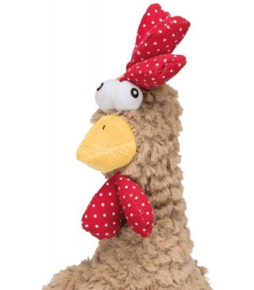 Felpa suave Gallo de 60cm con papel crunch
